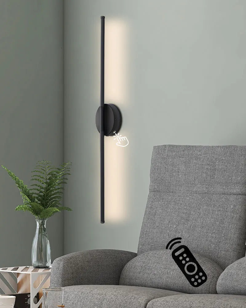 Wireless Rechargeable LED Wall Lamps with Remote Control & Touch Switch