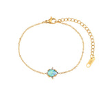 Load image into Gallery viewer, Dainty Iridescent Opal Necklace, Bracelet, Earrings