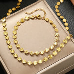 Load image into Gallery viewer, Circle Spiral Bracelet and Necklace Set