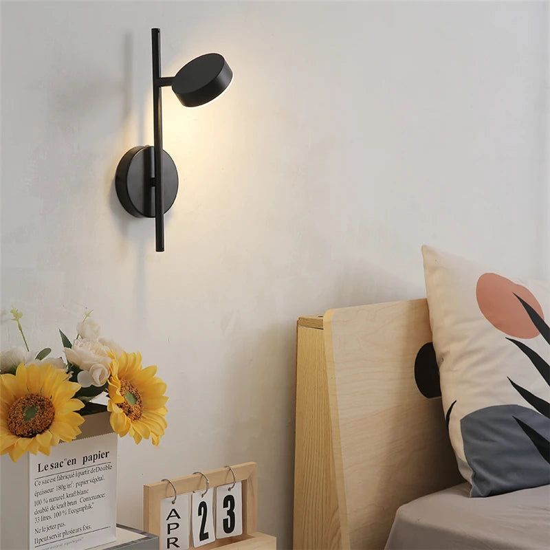 Adjustable Metallic Wall Lamp Light Fixture