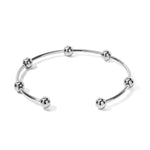 Load image into Gallery viewer, Classy Separated Sphere Bangle Bracelet