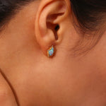 Load image into Gallery viewer, Dainty Iridescent Opal Necklace, Bracelet, Earrings