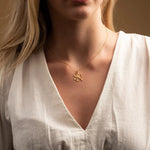 Load image into Gallery viewer, The Interlocking Cipher Pendant Necklace