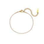 Load image into Gallery viewer, 2mm Dainty Tennis Chain Bracelet and Necklace