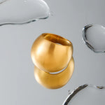 Load image into Gallery viewer, 18k Bold Round Brushed Ring
