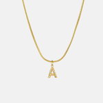 Load image into Gallery viewer, Cayres Letter Necklace