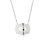 Load image into Gallery viewer, Dainty Belt Buckle Letter Initial Necklaces
