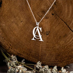 Load image into Gallery viewer, The Interlocking Cipher Pendant Necklace