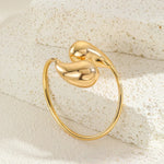 Load image into Gallery viewer, Bold Water Drop Bangle Bracelet