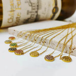 Load image into Gallery viewer, Dainty Étoile Birthstone Necklace