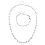 Load image into Gallery viewer, Circle Spiral Bracelet and Necklace Set