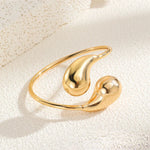 Load image into Gallery viewer, Bold Water Drop Bangle Bracelet