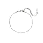 Load image into Gallery viewer, 2mm Dainty Tennis Chain Bracelet and Necklace