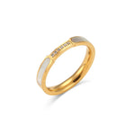 Load image into Gallery viewer, Dainty Shell Paved Dainty Diamond Ring