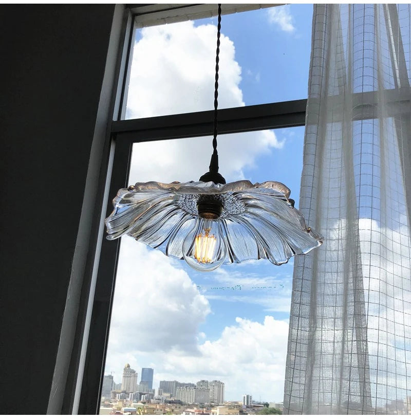 Colorful Glass Pendant Light Fixture