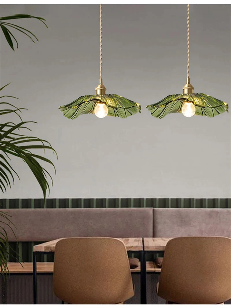 Colorful Glass Pendant Light Fixture