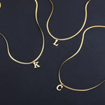 Load image into Gallery viewer, Cuneo Letter Necklace