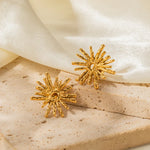 Load image into Gallery viewer, Dainty Radial Shine Stud Earrings