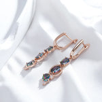 Load image into Gallery viewer, Sparkling Dangle Diamonds Earrings
