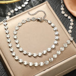 Load image into Gallery viewer, Circle Spiral Bracelet and Necklace Set
