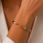Load image into Gallery viewer, Accented Classy Bangle Cuff Bracelets