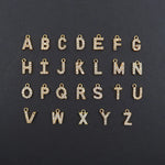 Load image into Gallery viewer, Dainty Beaded Heart Initial Necklace