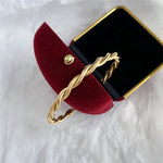 Load image into Gallery viewer, Classy Twist Cuff Bracelet
