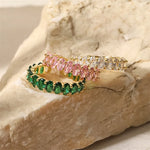 Load image into Gallery viewer, Dainty Oval Cut Diamond Adorned Ring