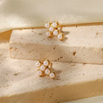 Load image into Gallery viewer, Dainty Cross Stud Earrings