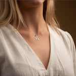 Load image into Gallery viewer, The Interlocking Cipher Pendant Necklace