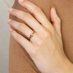 Load image into Gallery viewer, Dainty Treasure Birthstone Ring