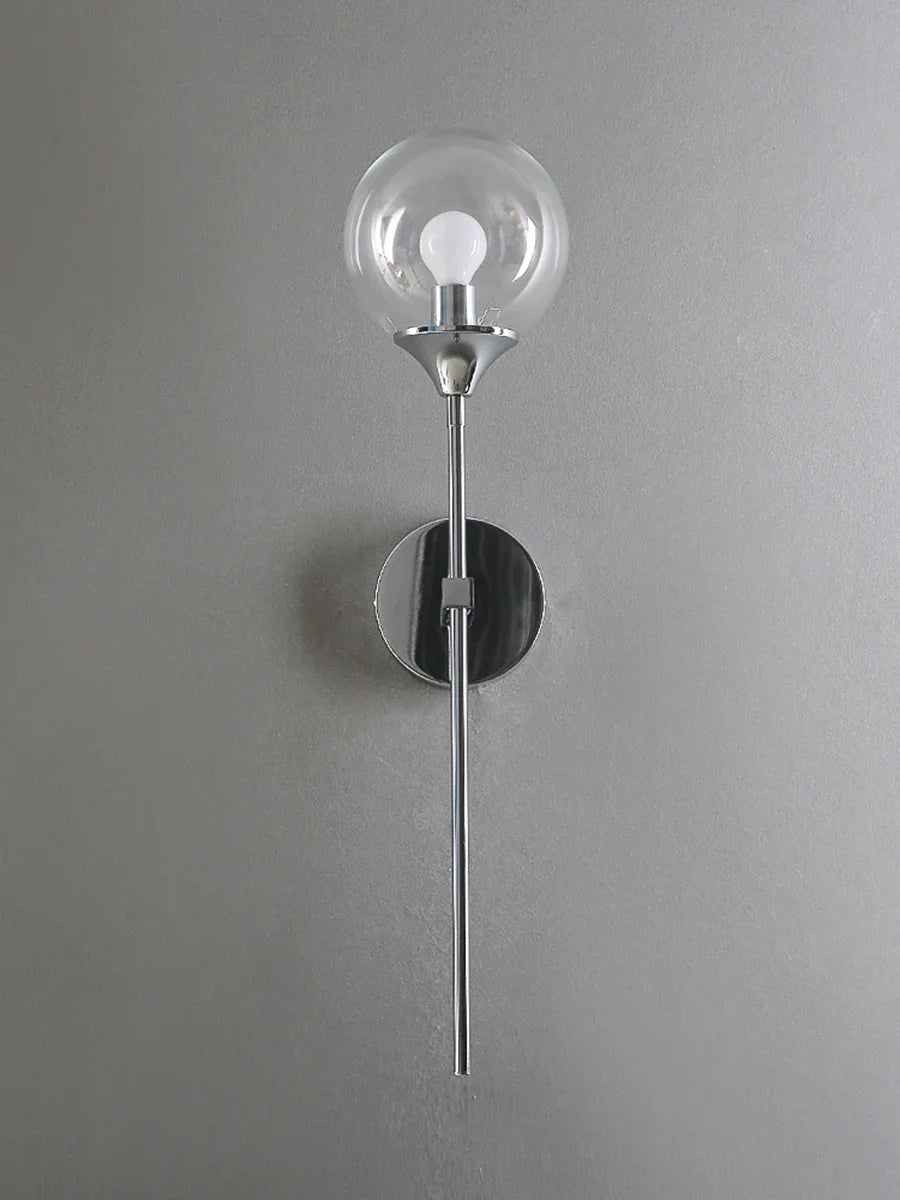 Glass Ball Indoor Wall Lamp Lighting Fixture