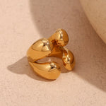 Load image into Gallery viewer, 18k Four Droplet Bold Ring