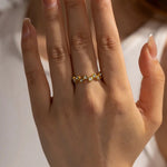 Load image into Gallery viewer, Staggered Hive Diamond Ring