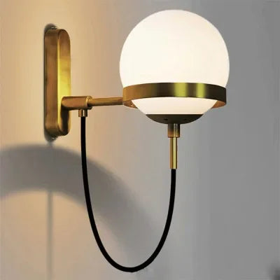 Modern Globe Indoor Wall Lamp Light Fixture