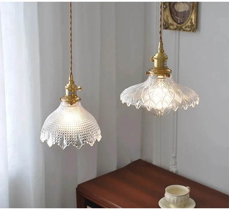 Modern Glass Pendant Light for Dining Rooms, Kitchen Islands & Bars