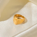 Load image into Gallery viewer, Wide Wave Textured Ring