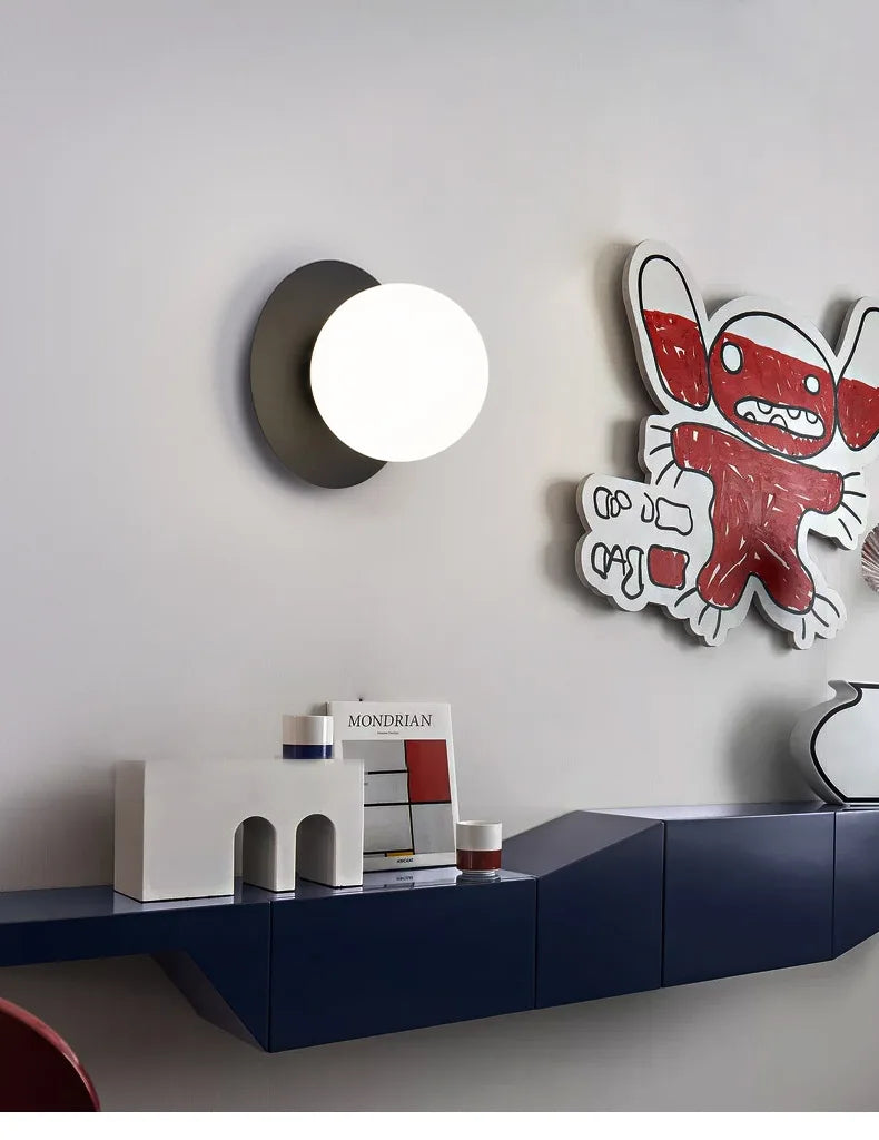 Gold Black Bedside Wall Lamp for Bedroom and Living Room