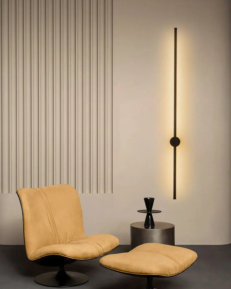 360° Rotatable Touch Dimmable LED Wall Sconce for Bedside & Living Spaces