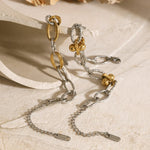Load image into Gallery viewer, Classy Two Tone Textured Silver Bracelet