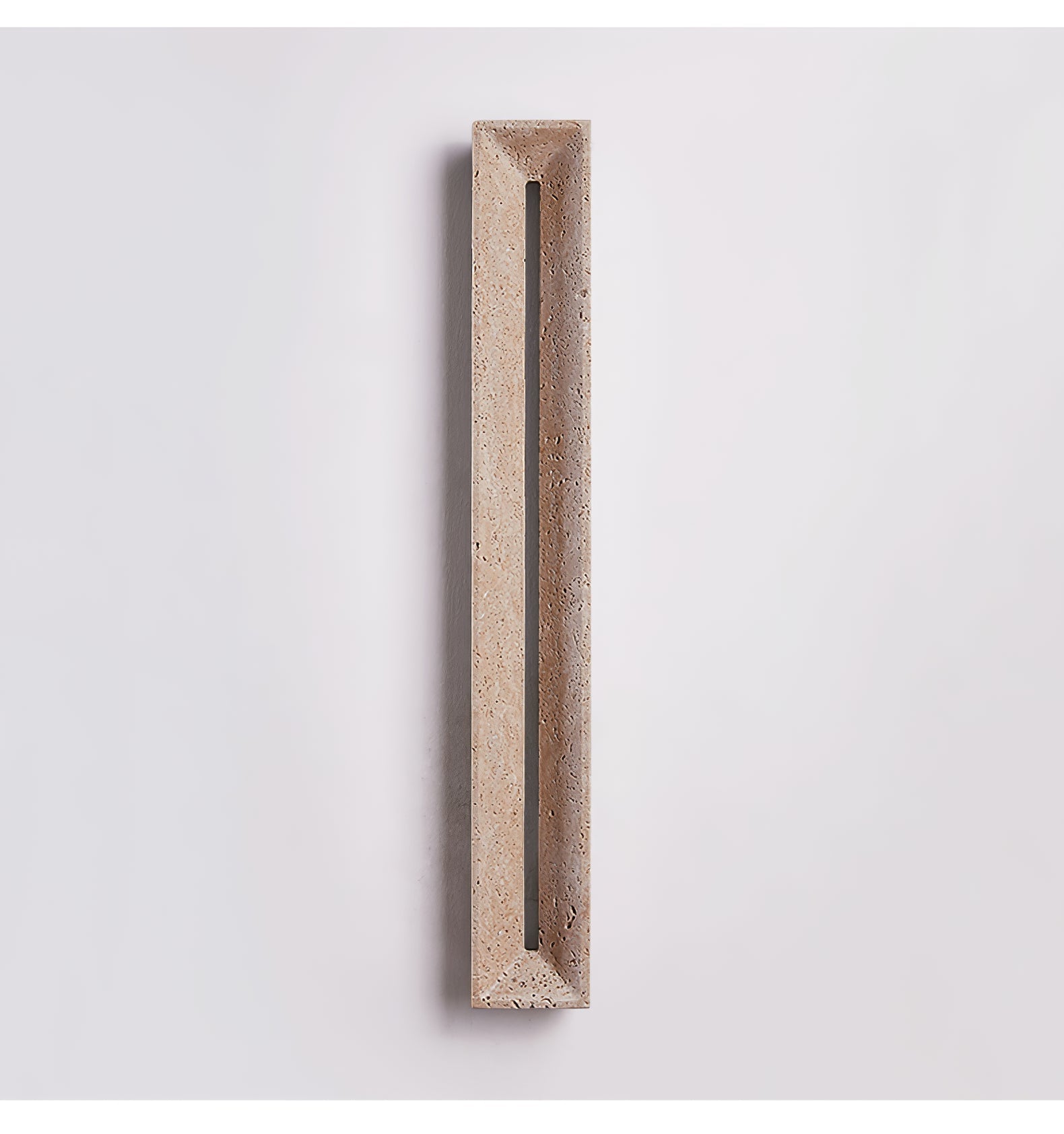 Travertine Beam Nordic Inspired Wall Light