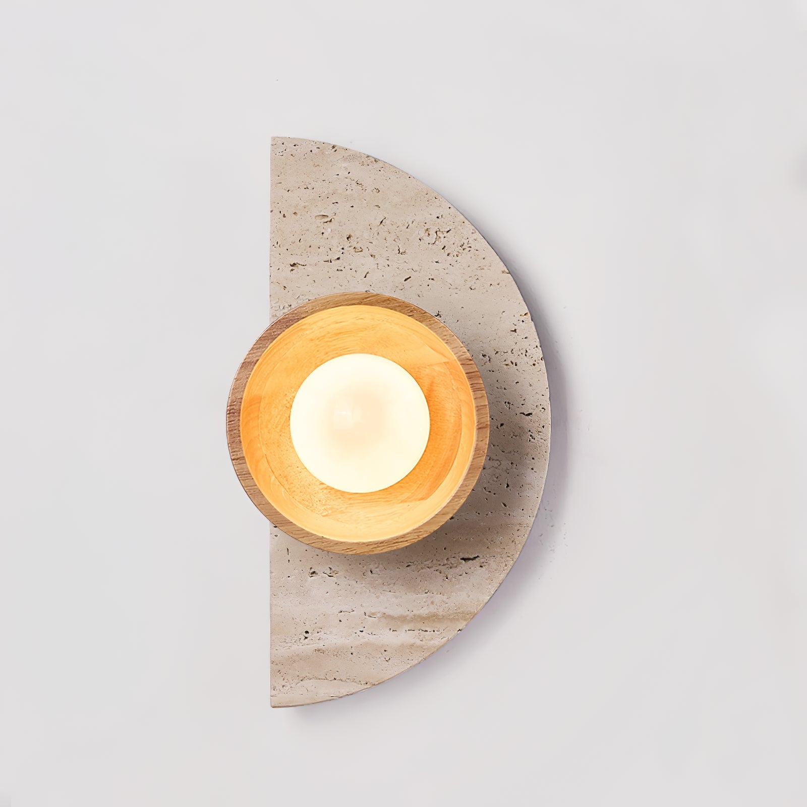 Travertine Nordic Inspired Ambient Wall Light