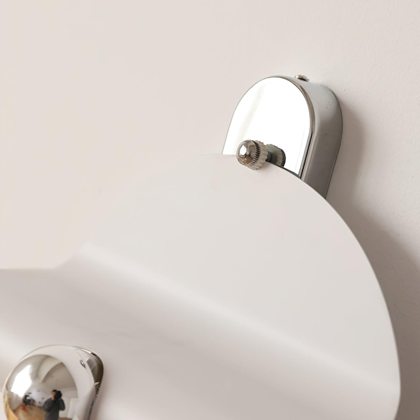 Sculptural Metal Nordic Inspired Wall Lamp