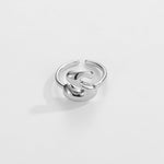 Load image into Gallery viewer, Cute Bubble Letter Initial Ring