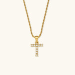 Load image into Gallery viewer, Maeve Diamond Initial Letter Necklace