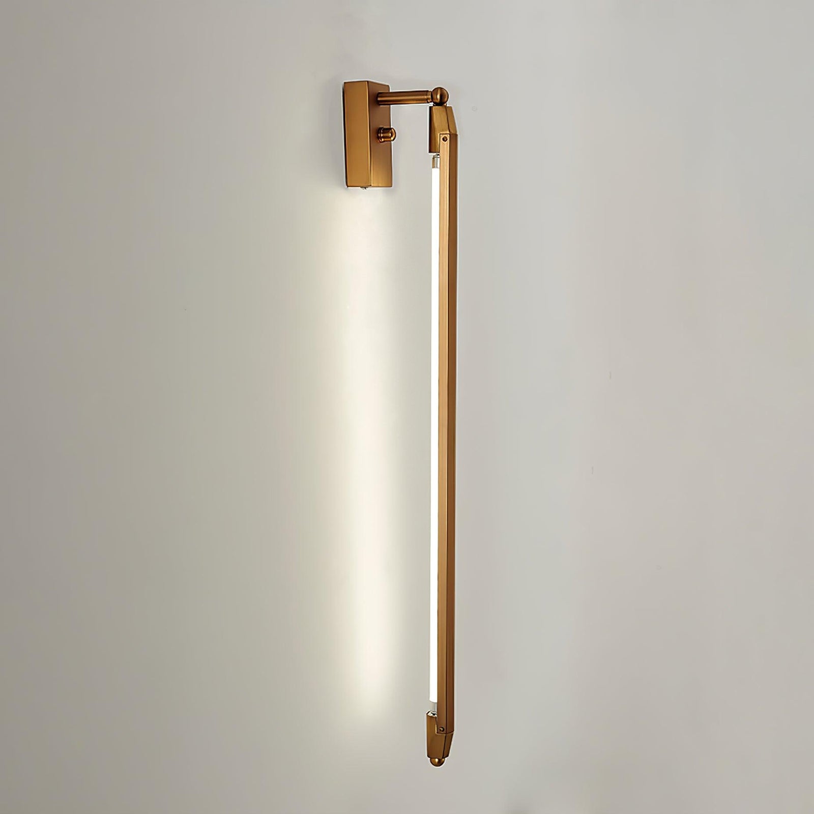 T Shaped Tube Contemporary Adjustable Wall Light