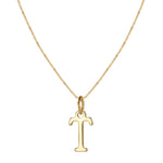 Load image into Gallery viewer, 14k Sleek Serif Initial Necklace