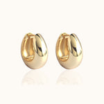 Load image into Gallery viewer, Iseul Thick Huggie Hoop Earrings