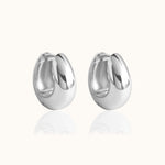 Load image into Gallery viewer, Iseul Thick Huggie Hoop Earrings