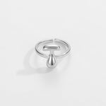 Load image into Gallery viewer, Cute Bubble Letter Initial Ring